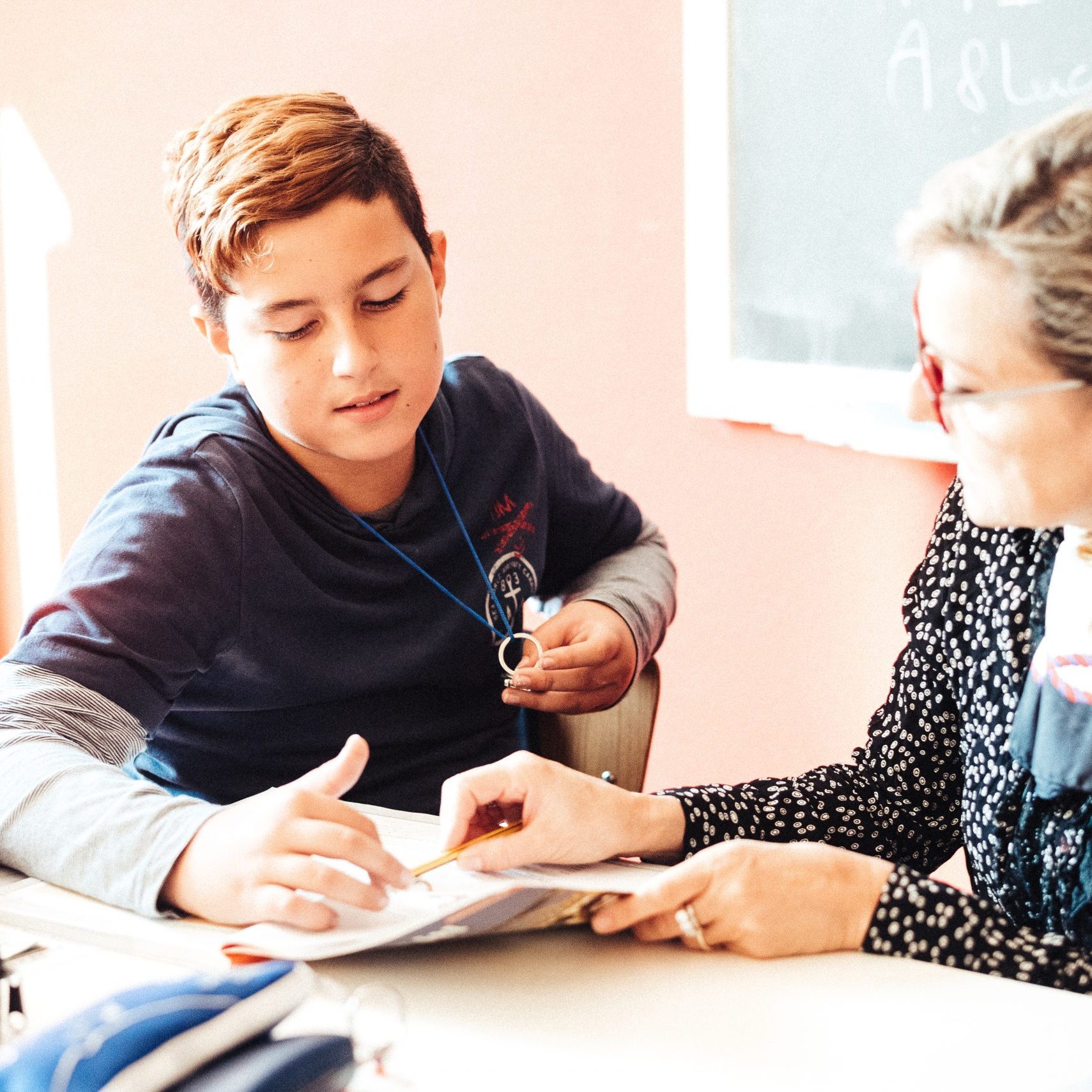 Studenti alla Scuola Secondaria San Francesco di Sales — Città di Castello (PG)